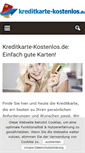 Mobile Screenshot of kreditkarte-kostenlos.de